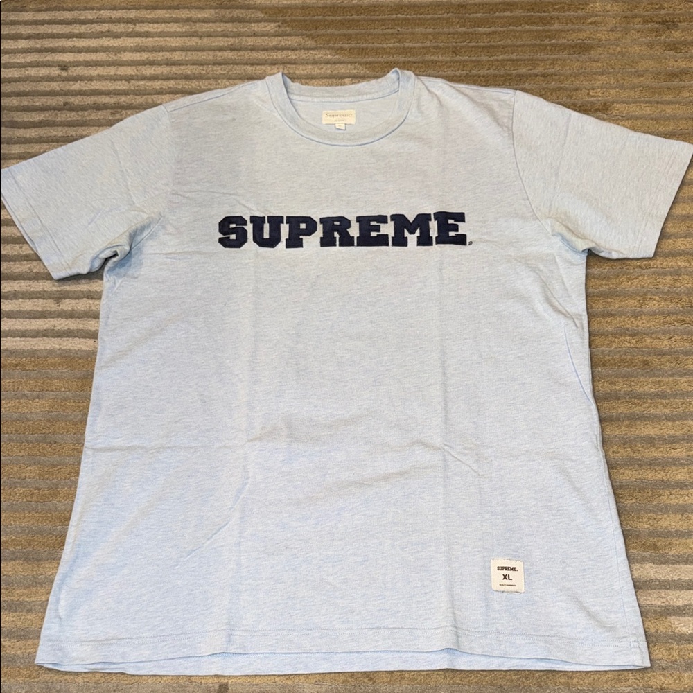 Supreme Sky Blue Short Sleeve Tee